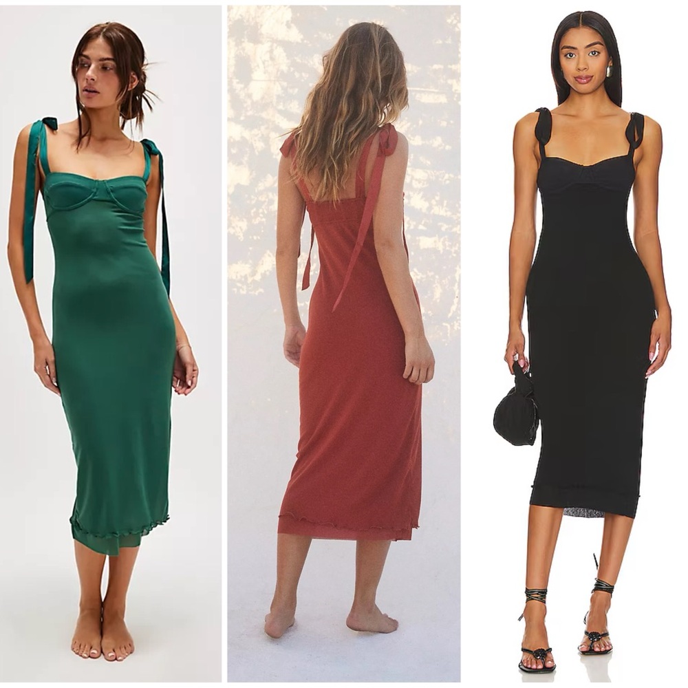 𝓯𝓹 Free People ~ Got Glam Mesh Slip
